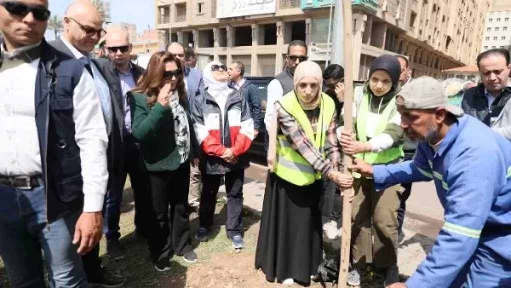منال عوض: زراعة 9460 شجرة لتعزيز الاستدامة البيئية وتحسين جودة الهواء بالإسكندرية
