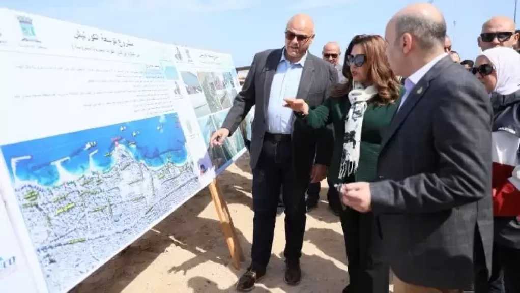 وزيرة التنمية المحلية ومحافظ الإسكندرية يتفقدان مشروع تطوير بئر مسعود