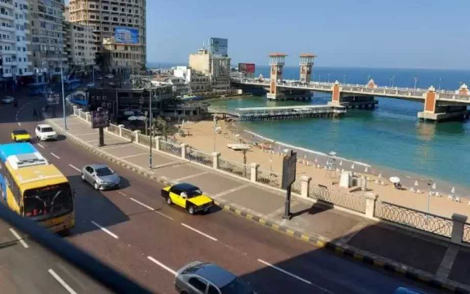تحسن نسبي في حالة الطقس وارتفاع درجات الحرارة بالإسكندرية