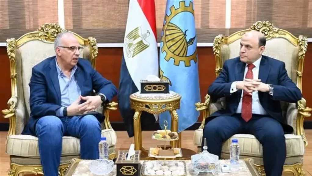 محافظ الغربية يستقبل وزير الموارد المائية والري بالمحافظة