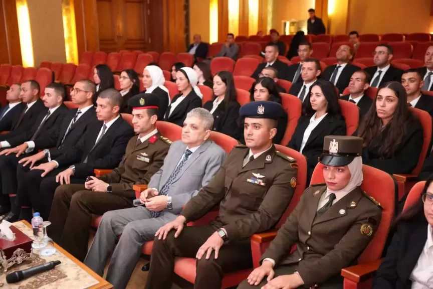 الفريق أسامة ربيع يستقبل وفد المُلحقين الدبلوماسيين بوزارة الخارجية