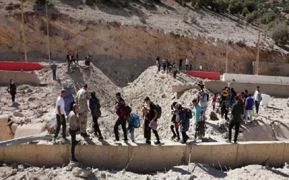 إخلاء معبر المصنع الحدودي بين لبنان وسوريا بشكل كامل