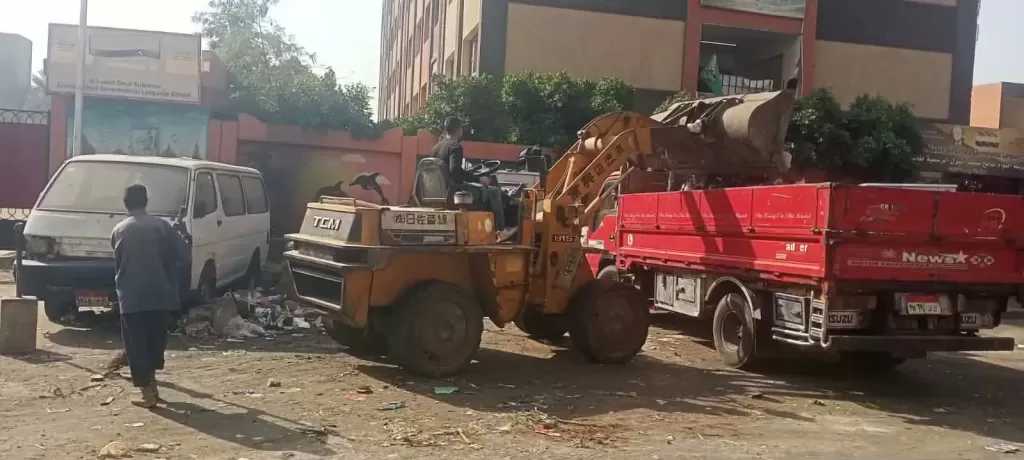 ضبط وتحرير 530 محضر إشغال وتعديات في حملة مكبرة بقنا