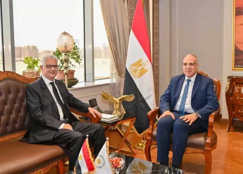 وزير المياه المغربي يعرب عن اهتمامه بالاستفادة من الخبرة المصرية المتقدمة والرائدة في مجال معالجة وإعادة استخدام مياه الصرف الزراعي
