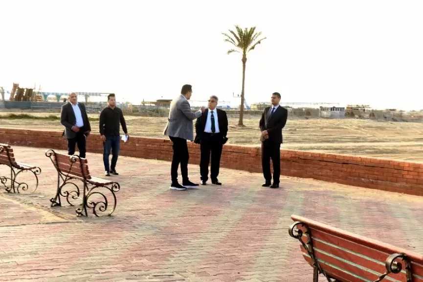 محافظ الدقهلية يتفقد جاهزية شاطئ جمصة استعدادًا لشم النسيم.. صور