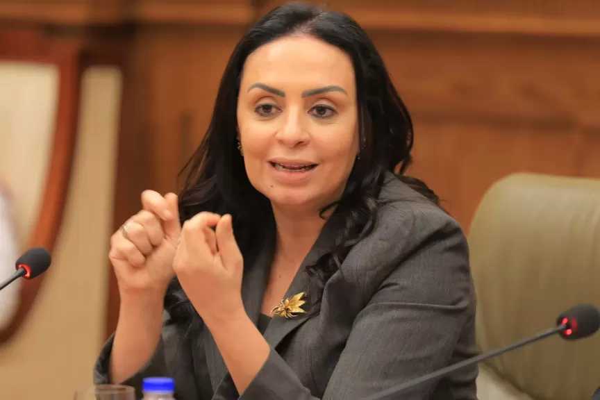 وزيرة التضامن تشكر الشركة المتحدة لتوثيق جهود الدولة في رعاية أطفال فلسطين