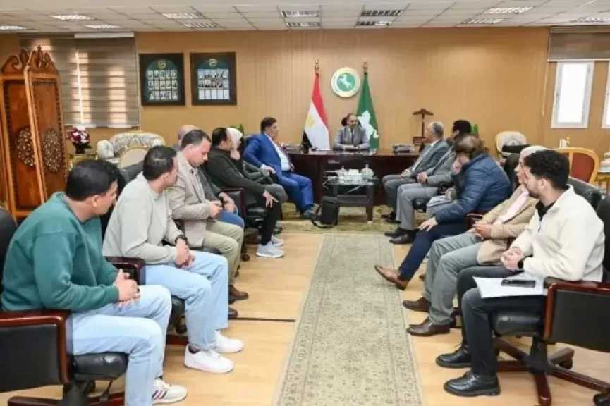 محافظ الشرقية: معاينة وتسليم قطعة أرض الإرشاد الزراعي تمهيدا لإنشاء مستشفى أبو حماد العام
