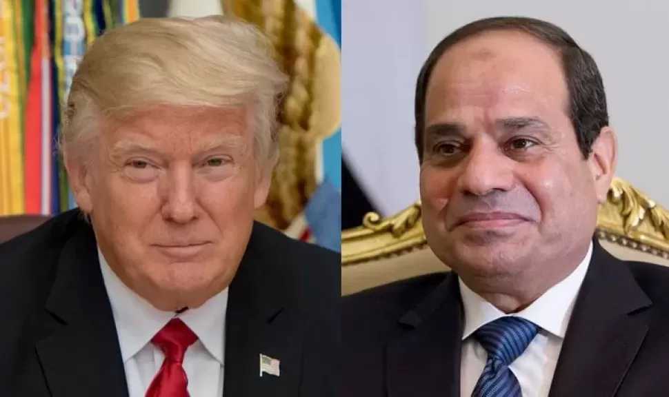 الرئيس السيسي: أثمن قرار ترامب بالإصغاء إلى صوت العقل وإعلاء قيم الإنسانية والسلام