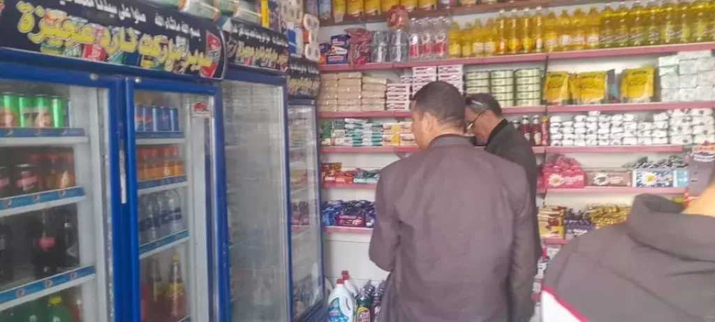 تموين الغربية: ضبط 2.3 طن سلع غذائية ومخالفات متنوعة خلال حملات رقابية