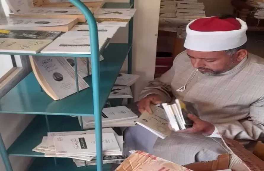 البحوث الإسلامية يشارك في معرض شلاتين للكتاب استعدادًا للافتتاح |صور