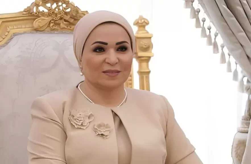 السيده انتصار السيسي تهنئ المصريين بمناسبة شم النسيم