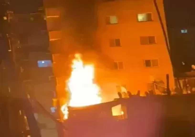 انتداب المعمل الجنائي لمعاينة حريق شقة في حلوان