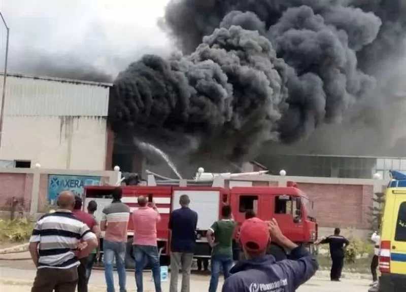 التصريح بدفن جثامين 7 فتيات لقين مصرعهن بحريق مصنع الزاوية الحمراء