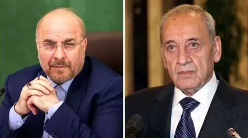 قاليباف وبري يؤكدان: وقف إطلاق النار يجب أن يشمل لبنان قبل أي أمر آخر