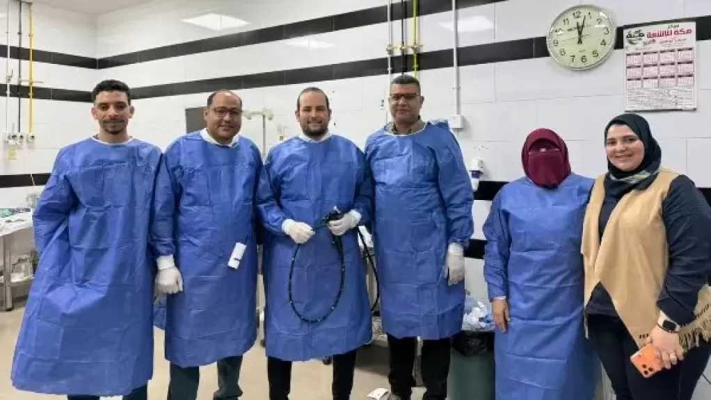 مستشفى بني سويف الجامعي تنجح فى إنقاذ طفلة ابتلعت جسمًا معدنيا
