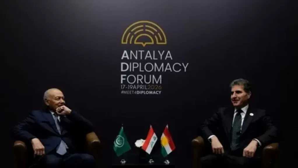 أبو الغيط يبحث مع رئيس إقليم كردستان تطورات العراق والتصعيد الإقليمي