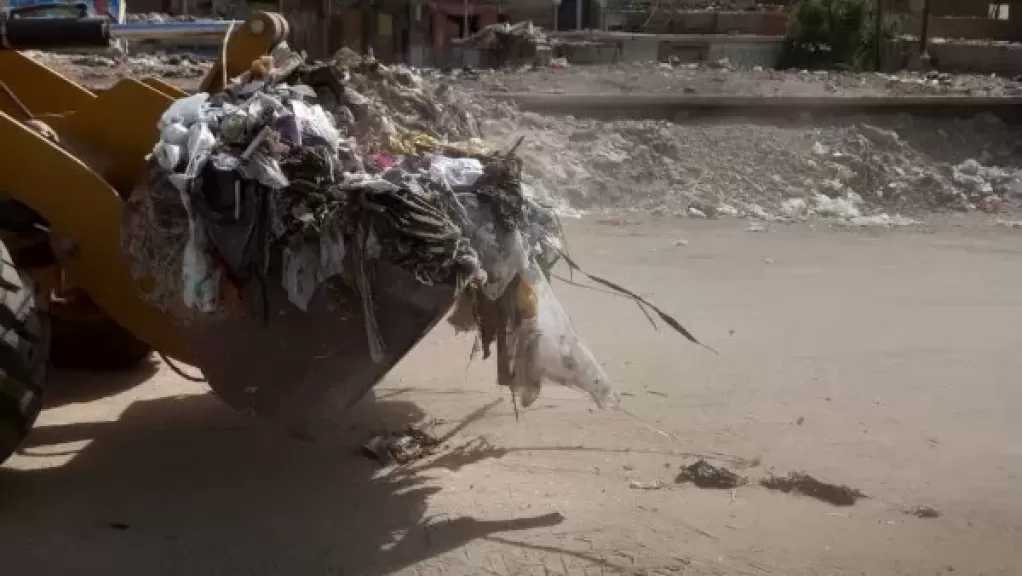 رفع 57 طن مخلفات وتحرير 15 محضر إشغال بأبوتشت