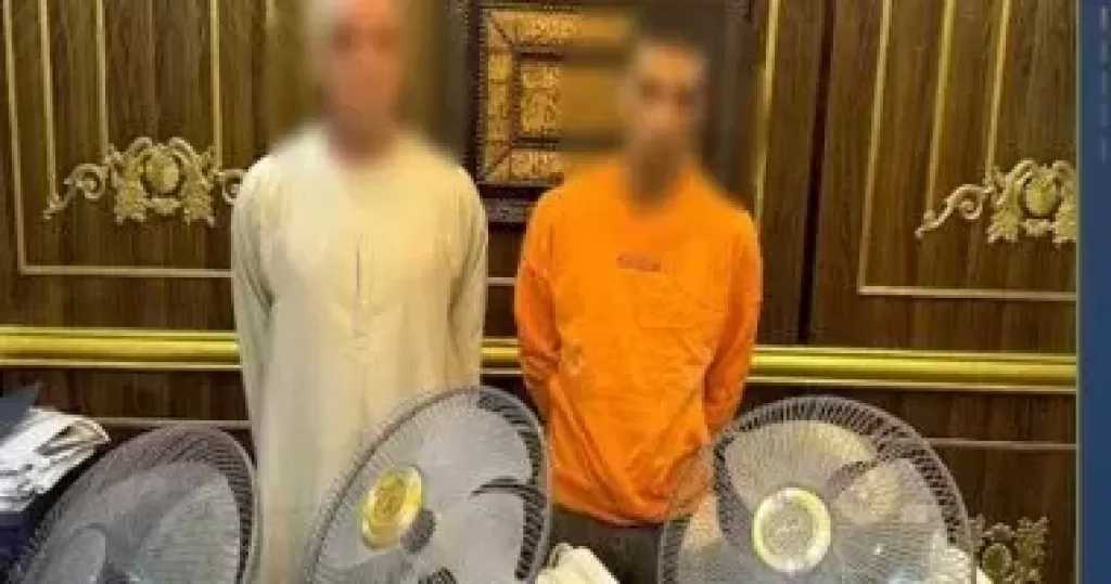 سرق مراوح مسجد بفيصل.. لص «بيوت الله» فى قبضة الأمن