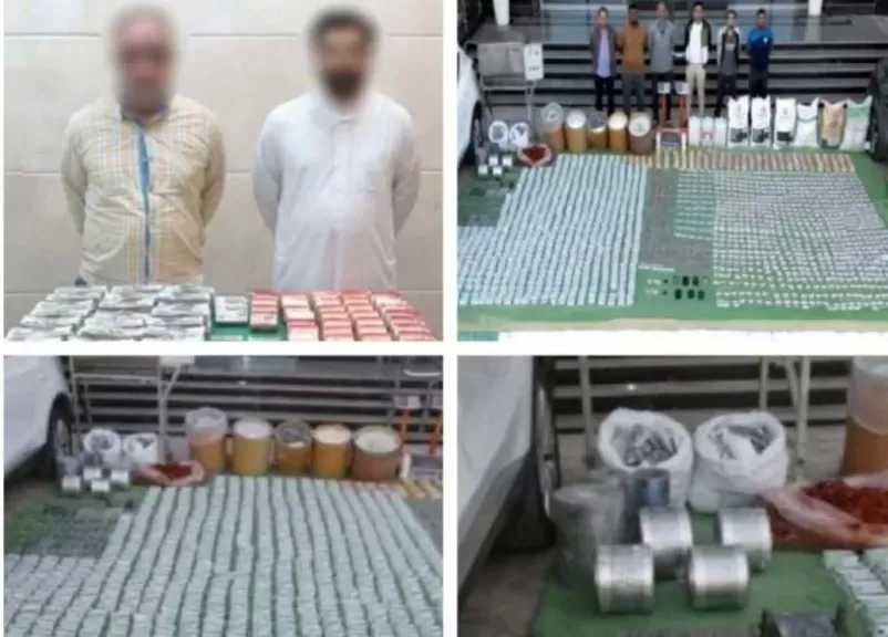 ضبط تشكيل عصابى تخصص فى جلب الأقراص والعقاقير المخدرة بحوزتهم مواد تقدر بـ121 مليون جنيه
