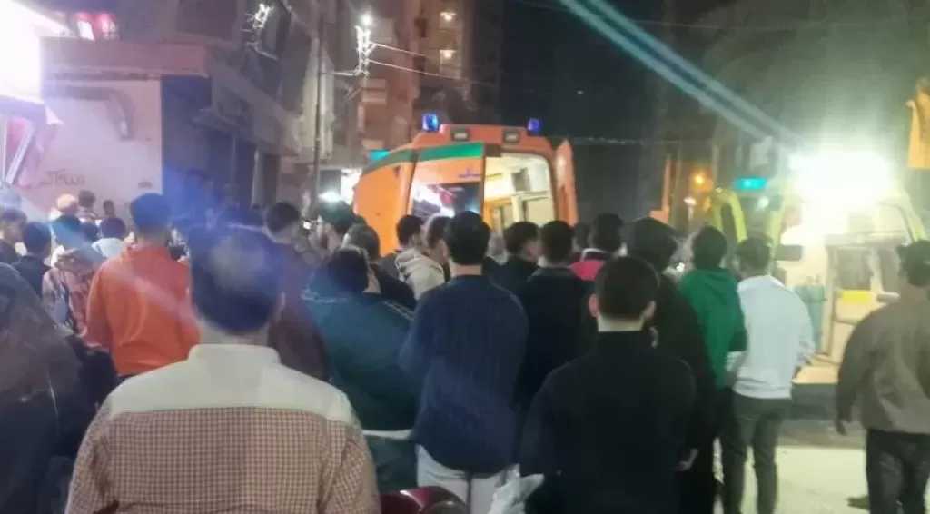 التصريح بدفن سيدة وطفل لقيا مصرعهما إثر سقوط مواد بناء عليهما بالمحلة