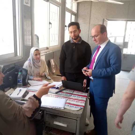 وكيل صحة الدقهلية يتفقد الوحدة الصحية بقرية دميرة في طلخا.. صور