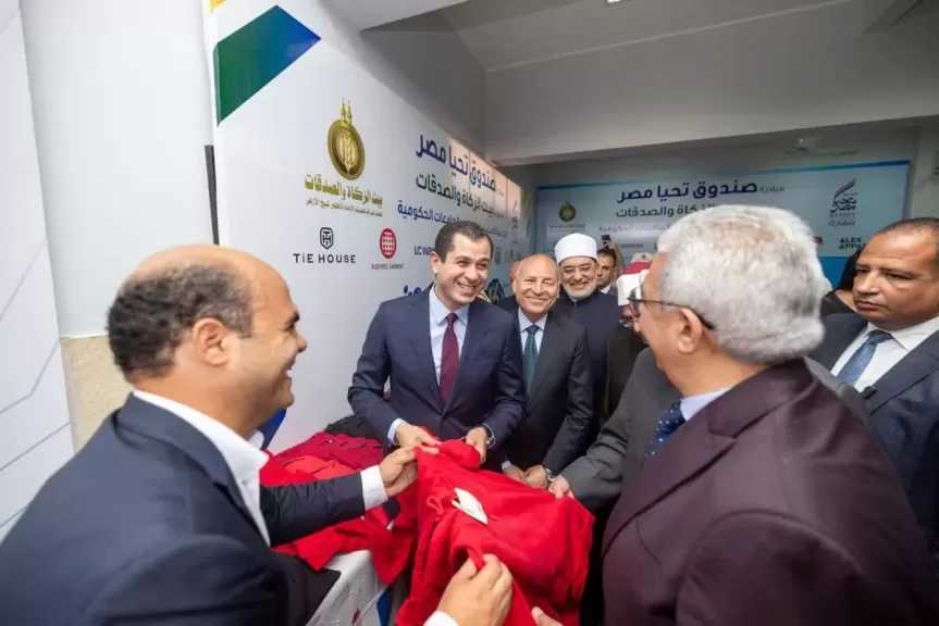 صندوق تحيا مصر وبيت الزكاة والصدقات يطلقان ”دكان الفرحة” بجامعة الأزهر