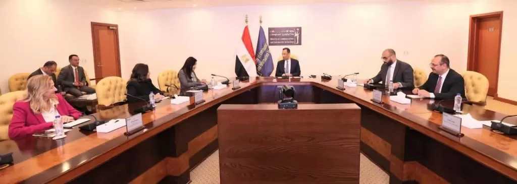 وزير الاتصالات يبحث مع الممثل المقيم لبرنامج الأمم المتحدة الإنمائي في مصر تعزيز الشراكة في مجالات التحول الرقمي والذكاء الاصطناعي