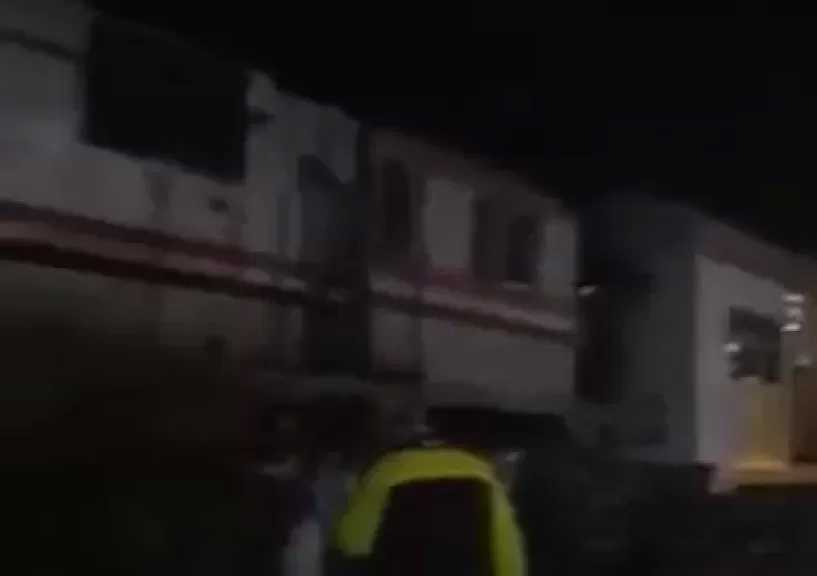 مصرع شخصين صدمهما قطار أثناء عبورهما قضبان السكة الحديد بمنطقة الخطارة