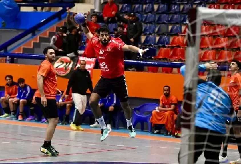 رجال يد الأهلي يواجه الأوليمبي في نهائي كأس مصر