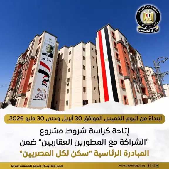 وزارة الإسكان: إتاحة كراسة شروط وحدات المطورين العقاريين من القطاع الخاص ضمن المبادرة الرئاسية ”سكن لكل المصريين”
