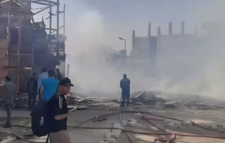 السيطرة على حريق محدود داخل موقع تصوير بمدينة الإنتاج الإعلامي