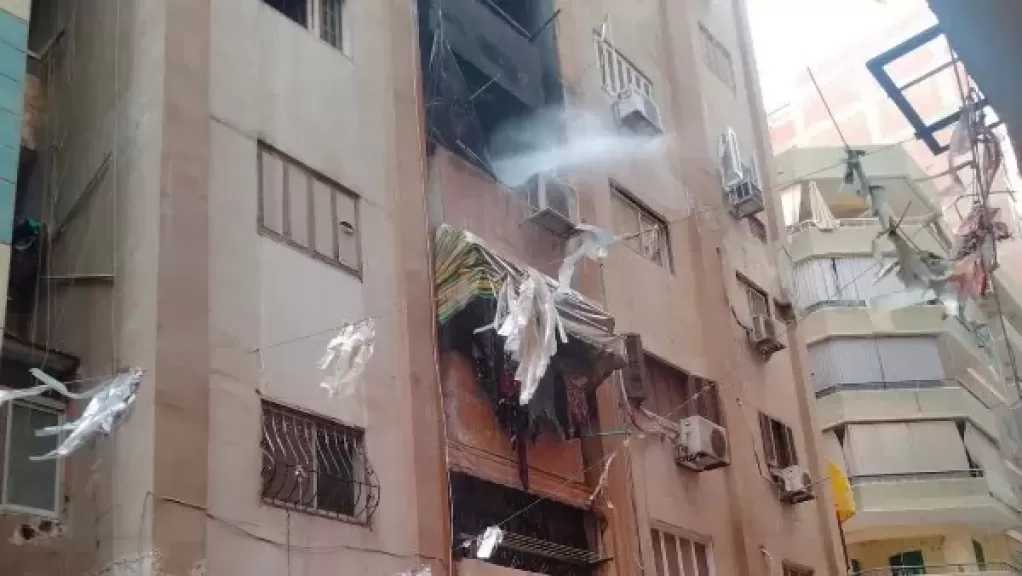 وفاة أحد المصابين في حادث انفجار أسطوانة غاز ثلاجة مخزن بالبراجيل