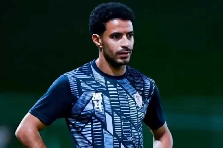 موقف عمر جابر النهائي من المشاركة مع الزمالك أمام سموحة