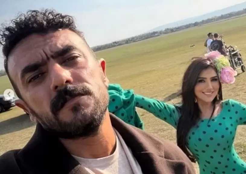 أحمد العوضي ومي عمر يصوران فيلم «شمشون ودليلة» في المجر