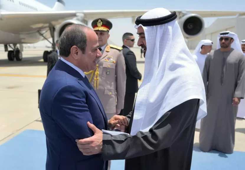 «المجالات التجارية والاستثمارية والتشاور بشأن الأزمات الإقليمية».. تتصدر لقاء الرئيس السيسي وبن زايد