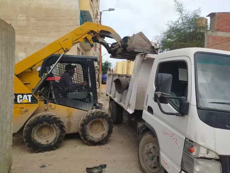 رفع 150 طن قمامة ومخلفات في بسيون بالغربية
