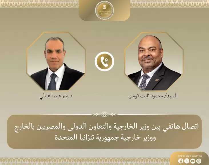 وزير الخارجية ونظيره التنزاني يبحثان تعزيز الشراكة الثنائية