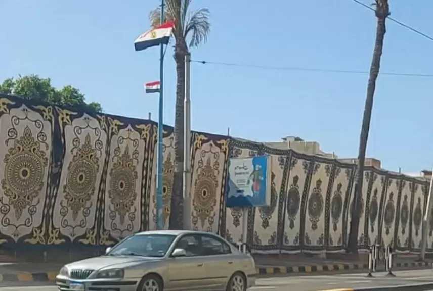 بالأعلام المصرية والفرنسية.. الإسكندرية تتزين لاستقبال السيسي ونظيره ماكرون