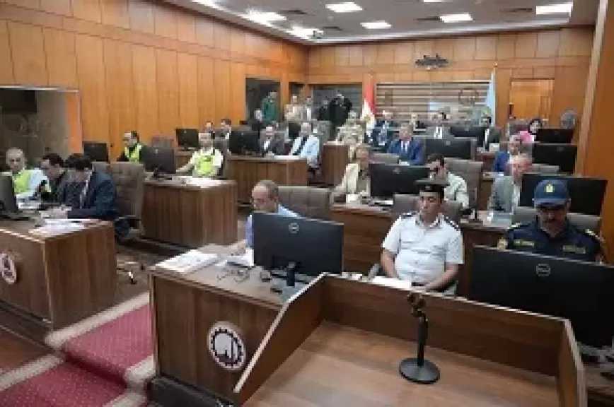 محافظ الغربية يشهد محاكاة لإدارة الأزمات بمركز سيطرة الشبكة الوطنية