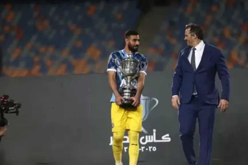 الشناوي: بطولات بيراميدز لا تأتي بسهولة.. وسننافس على الدوري حتى النهاية
