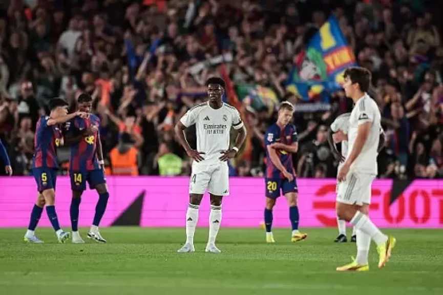 برشلونة يفوز بالكلاسيكو أمام ريال مدريد ويحتفل بالدوري الـ29 في تاريخه