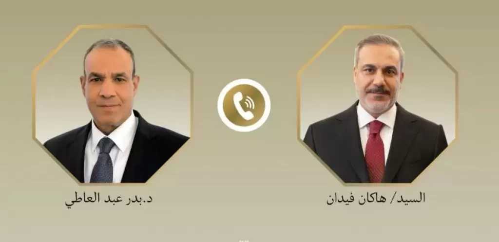 وزير الخارجية يبحث هاتفيا مع نظيره التركي جهود خفض التصعيد الإقليمي