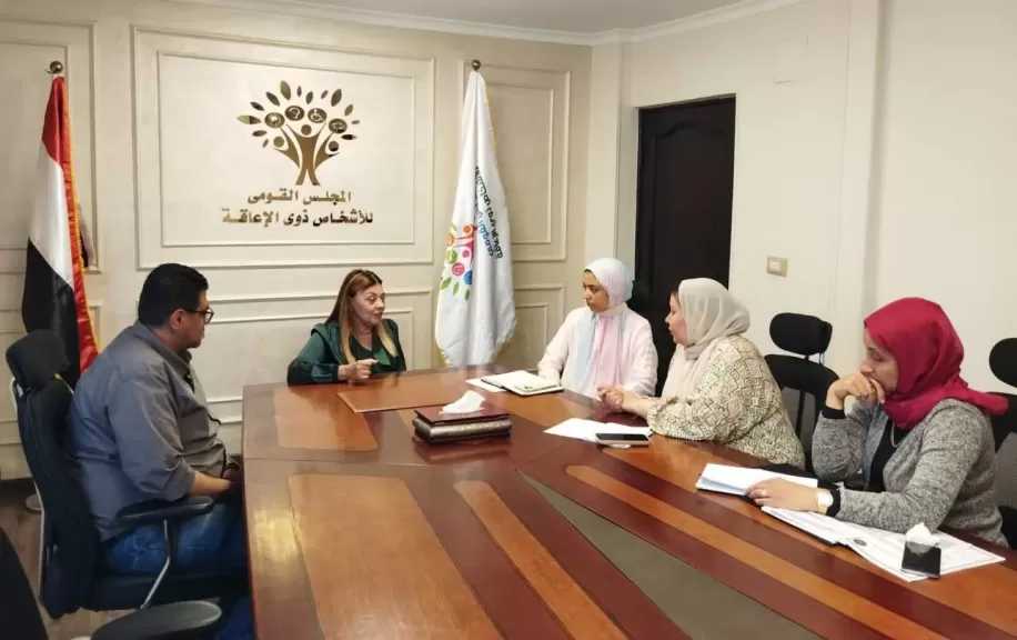 د.إيمان كريم: المجلس يولي اهتماماً خاصاً بتوظيف الأشخاص ذوي الإعاقة خلال الفترة الحالية