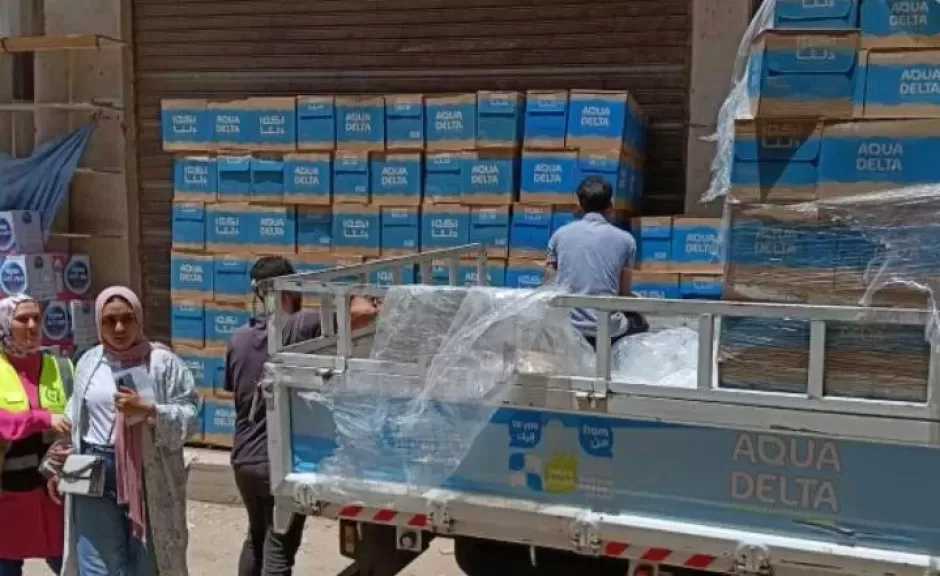 محافظ كفرالشيخ: ضبط أكثر من 10 آلاف زجاجة مياه مجهولة المصدر بمطوبس