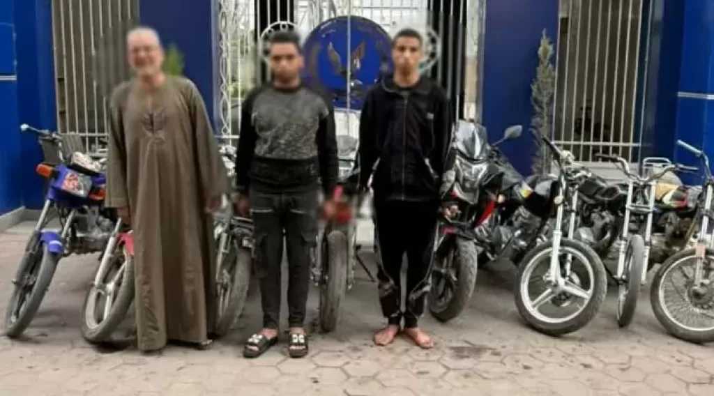 ضبط تشكيل عصابى بالقاهرة تخصص فى سرقة الدراجات النارية بالقاهرة