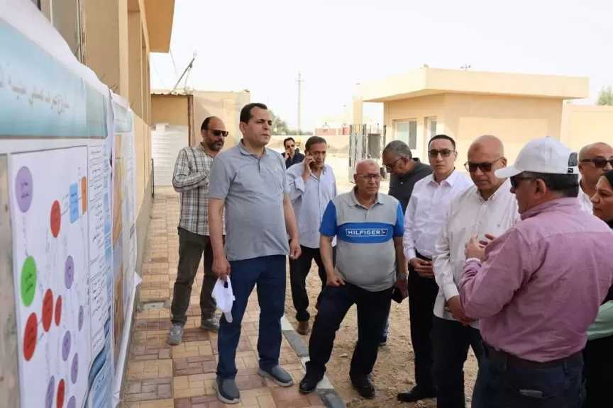 نائب وزيرة الإسكان يتابع مشروعات مياه الشرب والصرف الصحي بالمنيا ضمن المبادرة الرئاسية «حياة كريمة»