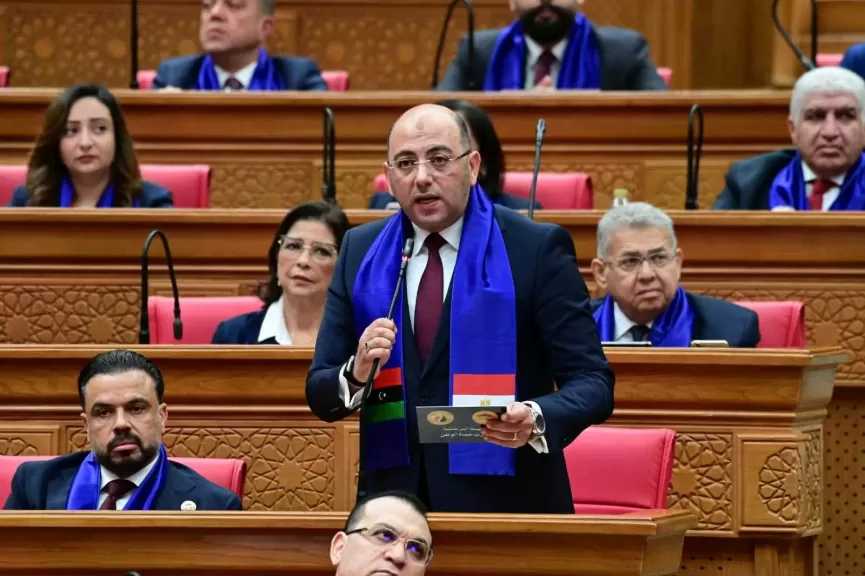العطيفي لرئيس البرلمان الليبي: نحن معكم في خندق واحد لدعم الاستقرار وجهود الإعمار