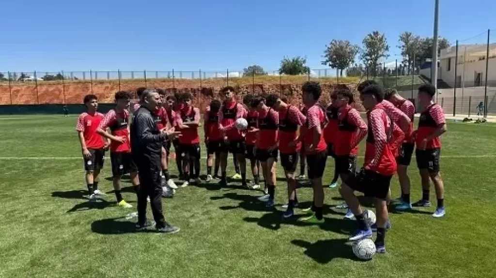 منتخب مصر الناشئين يختتم تدريباته اليوم لمواجهة المغرب في أمم إفريقيا