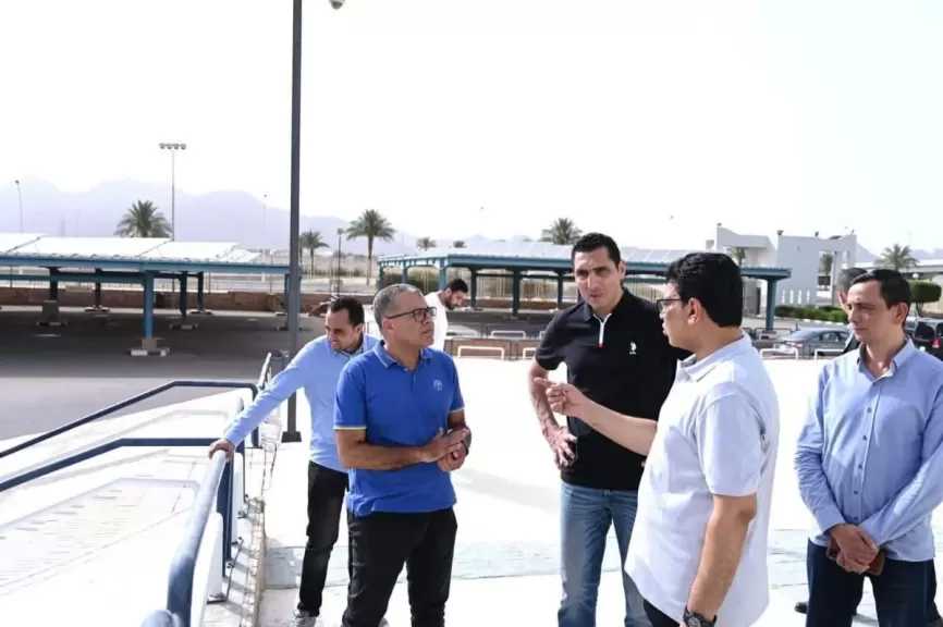 وزير الشباب والرياضة يتفقد المدينة الشبابية والمدينة الرياضية بجنوب سيناء ويوجه باستمرار أعمال التطوير لخدمة الشباب