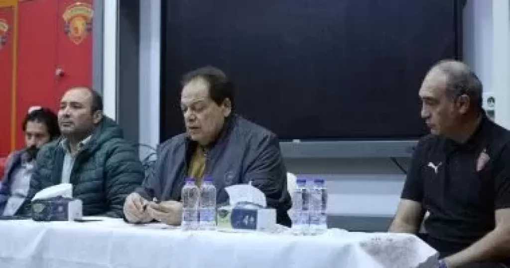 رئيس سيراميكا للاعبين: لا أنتظر منكم غير تحقيق الفوز في لقاء الزمالك